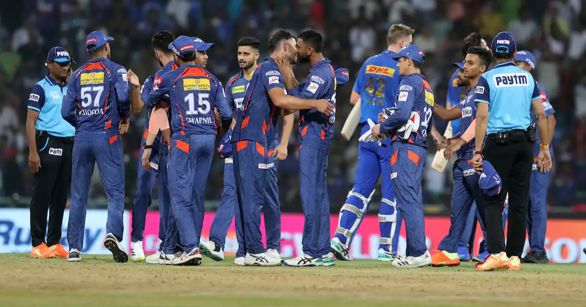LSG move one step closer to play-off berth with five-run win over Mumbai Indians